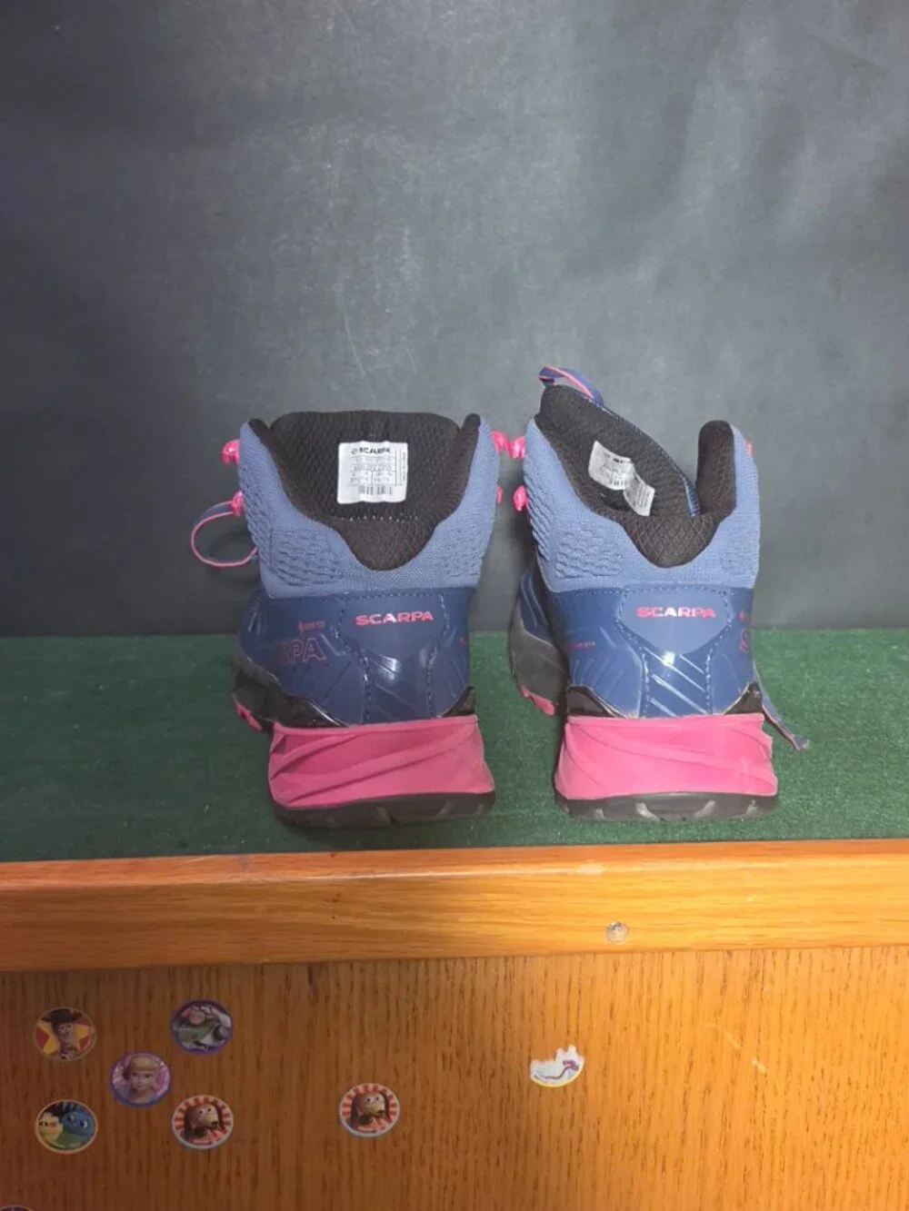 Navy Pink Trail Running Hiking Shoes